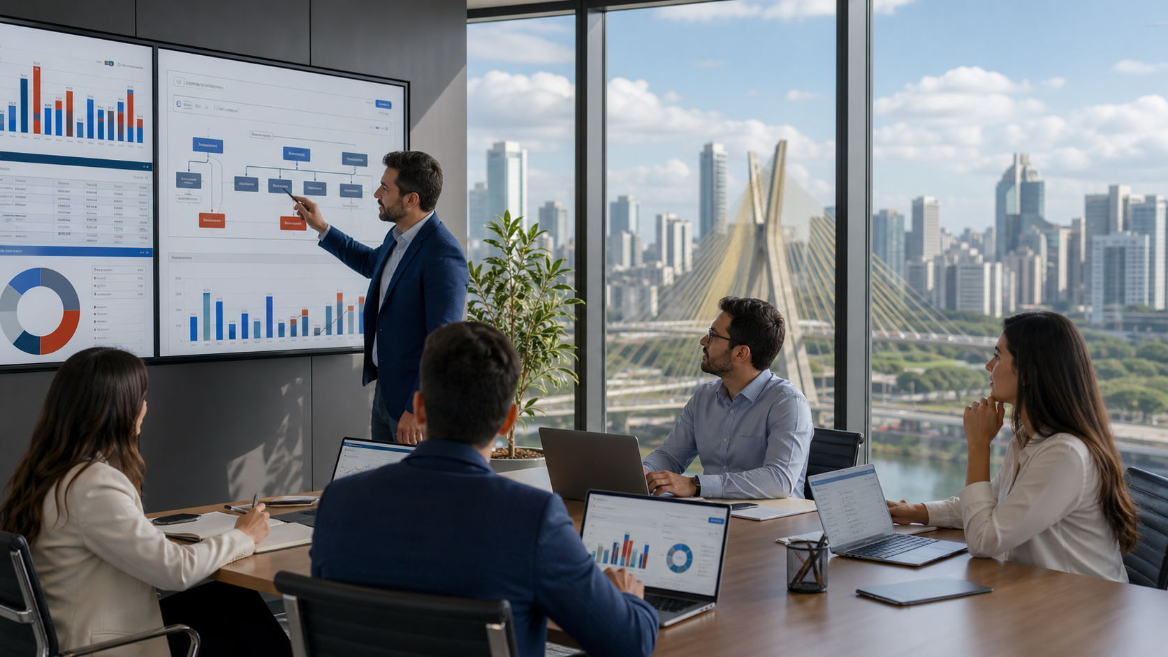 Consultores especialistas em TOTVS Protheus da Actual Trend em projeto de implantação, sustentação e customização